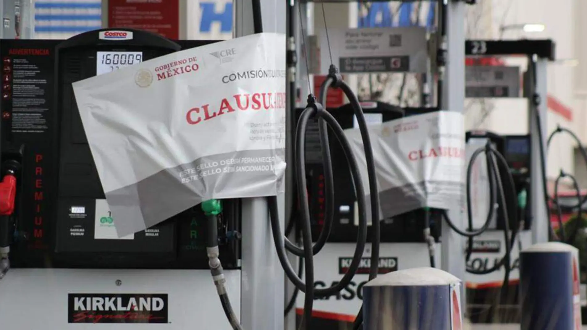 La estación de gasolina Costco, ubicada en la zona de Angelópolis fue clausurada por la Procuraduría Federal del Consumidor (PROFECO)